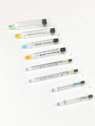 ClickZip™ Needle Retractable Safety Syringe Range | Numedico 